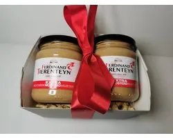 Authentique Moutarde de Gand Extra épicée - Ferdinand Tierenteyn depuis 1818 - Produit régional artisanal - paquet de 2x 200g Moutarde Extra épicée