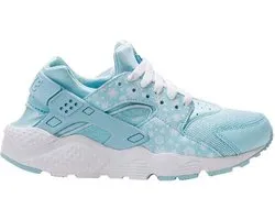 Nike Kids Sneaker Huarache Run Print (GS) 704946 401 Copa/ White- Blue Lagoon EU 37.5
