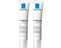 La Roche-Posay Effaclar DUO[+] - Dagcrème voor vette, onzuivere huid - 2x40ml