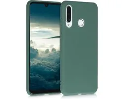 coque de téléphone kwmobile pour Huawei P30 Lite - Coque pour smartphone - Coque arrière bleu sarcelle