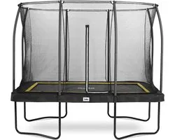 Salta Comfort Edition - 305 x 214 cm - Rechthoekige trampoline met veiligheidsnet - Zwart - Trampoline voor kinderen