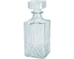 Excellent Houseware Whiskey Karaf - 900 ml - Glas