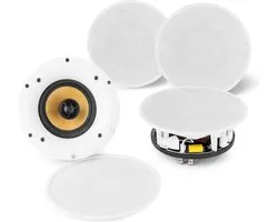 Inbouw speaker set (2x) - Power Dynamics WCS50 wifi plafondspeakers Bluetooth - 200W