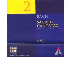 Bach - Sacred Cantatas 2 - BWV 48-52, 54-69, 69A, 70-99 - 15CD's - Teldec