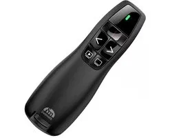 Draadloze Presenter - Presentatie klikker - Wireless Presenter - Powerpoint afstandsbediening - Laser Pointer - Met USB adapter