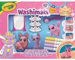 Crayola speelgoed Washimals Pastel Princess Pets - creatief knutselen.