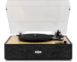 House of Marley Rise Up Bluetooth Platenspeler - Ingebouwde Speakers - Vinyl - Bluetooth Speakers - Auto-stop - Draadloos - Home Audio - Gemaakt van Duurzame Materialen - Hout