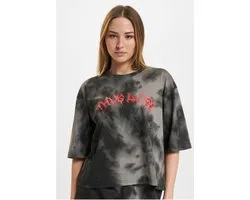 Thug Life - Sky Dames Tshirt - L - Zwart/Grijs