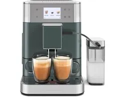Machine à expresso entièrement automatique KitchenAid KF7 - Écran tactile, plus de 20 recettes, mousseur à lait automatique et cycle de nettoyage, 2 tasses à la fois - Juniper