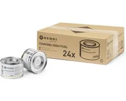 Pâte à feu Hendi sans mèche (200g) 24 pièces