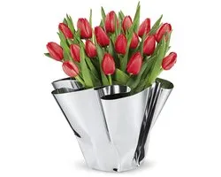 PHILIPPI - Margeaux vaas - Inox - Diamètre 28cm - Hauteur 20cm