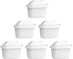 Waterfilterpatronen – 6 Stuks – Waterfilter voor Brita Maxtra+ & Maxtra Pro – Filterpatronen voor Waterfilterkan – Waterfilter – Kalkfilter – Drinkwater Filter – Geactiveerde Koolstof