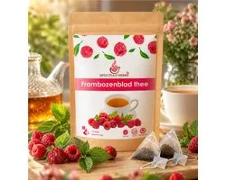 Thé de Grossesse Mito - Thé naturel aux feuilles de framboisier - 15 sachets - Riche en fer - Soutien - Sans additifs