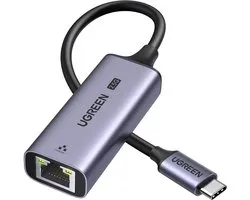 Ugreen CM648 - Ethernet Adapter - USB-C naar RJ45 - 2,5Gb/s - Aluminium