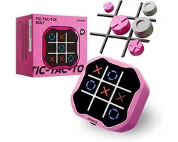 GiiKER Tic Tac Toe Bolt Game - 3-in-1 draagbare puzzelgameconsole - Draagbare reisspellen voor educatieve en geheugengroei - Fidgetspeelgoed bordspellen voor kinderen en volwassenen - Verjaardagscadeaus voor alle leeftijden