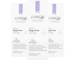 Zarqa - Anti-Age Dagcrème - 3 x 50 ml - Voordeelverpakking