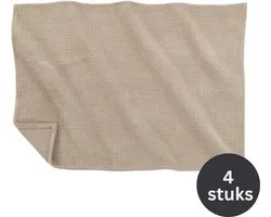 Tiseco - Torchon SILO - SET/4 - 100% coton - 40x60 cm, sable