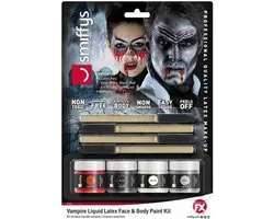 Smiffys - Vampire Kit Liquid Latex - Multicolours