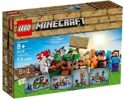 LEGO Minecraft Crafting Box, Bouwpakket, 8 jaar, 518 stuk(s)