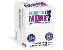 Megableu What Do You Meme? - Nederlandstalige editie - 18+ party game / kaartspel
