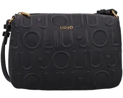 Liu Jo Caliwen Crossbodytas Medium Dames - Imitatieleer - Zwart