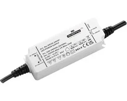 Dehner Elektronik SPF 24-24VSP LED-transformator, LED-driver Constante spanning 24 W 1 A 24 V Geschikt voor meubels, Ov