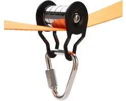 Zipline Katrol - Speeltoestel Onderdeel - Buiten Spelen - Hoge Capaciteit - 400 Lbs - Metaal