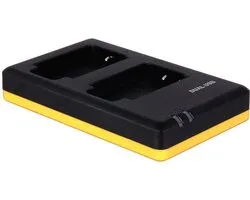 Huismerk Duo oplader voor 2 camera batterijen Sony NP-BX1