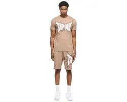 Tapout Dunlab Korte Mouw Set Beige S