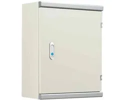 Cold Rolled Steel Junction Box, Waterproof Outdoor Cabinet with IP66 Protection, Lock and Internal Mounting Panel, Aluminum Alloy Housing (30x40x20cm/12x16x8in)