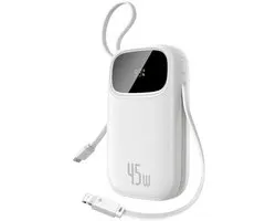 Baseus EnerFill FC31 Qpow 3 - Powerbank - 10000mAh - USB-C en Lightning