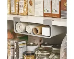 Joseph Joseph CupboardStore gris Tiroir sous-étagère (film,alu)