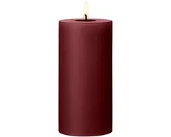Ester & Erik Led Pillar kaars H15cm deep wine
