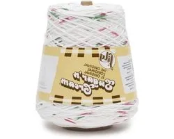 Holly Jolly Yarn - 1 Pack of Sugar'N Cream Cones - 400g-14oz - Cotton Blend - Medium Weight - Knitting-Crochet