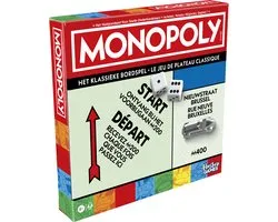 Monopoly Classic Bordspel Vernieuwde editie - BE editie - Gezelschapsspel