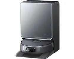 Aspirateur robot Narwal Flow 2 Complete avec fonction serpillière - 31 000 Pa - Station de base tout-en-un autonettoyante - Noir - Avec accessoires supplémentaires