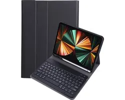 iPad Pro 11 pouces 2020 Clavier Cover 2020 - iPad Pro 11 pouces 2020 Cover Book Case Keyboard Cover - Zwart