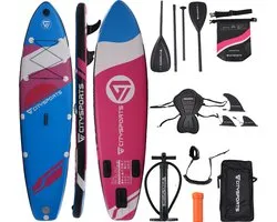 CITYSPORTS SUP Board - Paddle Board - Opblaasbaar Paddle Board - Verstelbare Peddel - Complete Set - 320 cm - Max. 160 kg