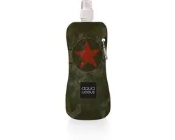 Aqua Licious - Army - waterzak - 450 ml festival