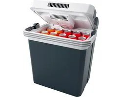Tristar Glacière KB-7530 - Capacité 30 litres - Réfrigérateur électrique pour la maison et en déplacement - Chargeur de voiture 12V et prise 230V - Refroidit et chauffe - Grijs