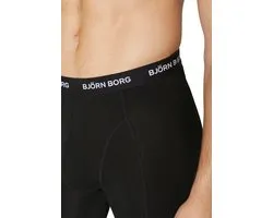 Bjorn Borg Thermo Onderbroek lang - Merino Wool Blend Long John - Thermobroek - Zwart / S