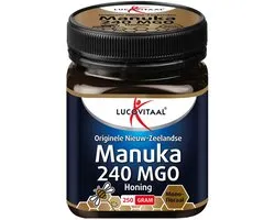 Lucovitaal Manuka Honing 240 MGO 250 gr