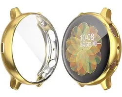 Étui en Siliconen YPCd® Samsung Galaxy Watch Active - Or - 40 mm - Protection 360