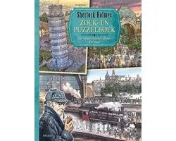 Sherlock Holmes Zoek- en Puzzelboek - Op speurtocht door Europa