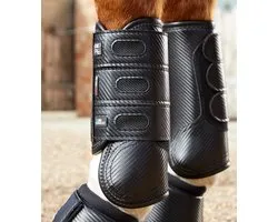 Premier Equine Carbon Tech Aircooled Eventing beschermers Voorbeen - maat L - black