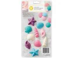 Wilton Candy Mold - Schelpen - Chocolade Mal - Bakvorm Chocolade