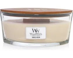 Bougie ellipse Woodwick Vanilla Bean
