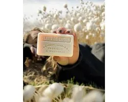 4x Savon de Marseille Zeep – Fleur de Coton – 100% Plantaardig – Handgemaakt in Frankrijk – 4 x 125g