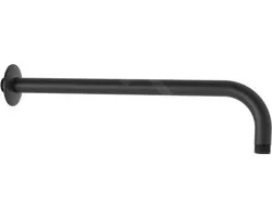 Douche de tête 260, 1 jet, bras de douche 350 mm, noir mat