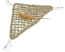 Hamac pour dragon barbu - Hamac Reptiles pour caméléon (triangle 32*32*42 cm) - Hamac pour lézard dragon barbu - Hamac pour gecko - Hamac Reptiles - Hamac pour hamster